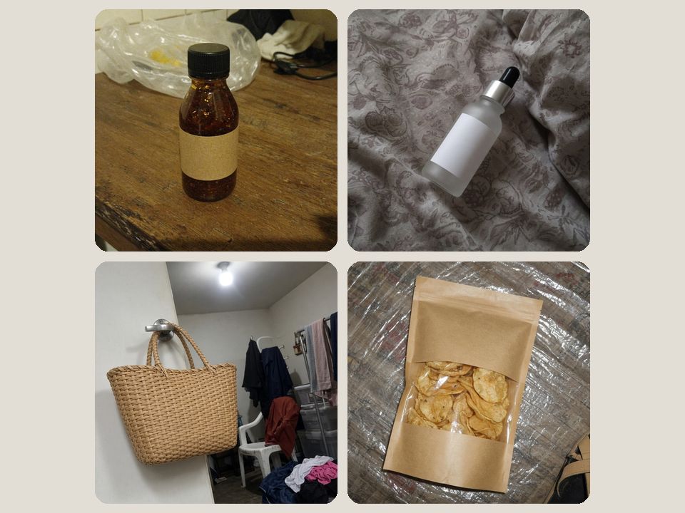 Sebelum: Foto campur aduk → etalase rapi dan seragam.